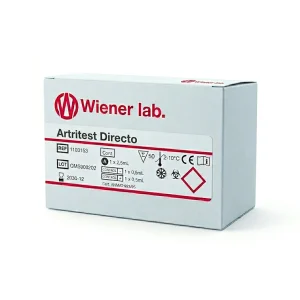 FACTOR REUMATOIDE ARTRITEST 50 TESTS WIENER LAB