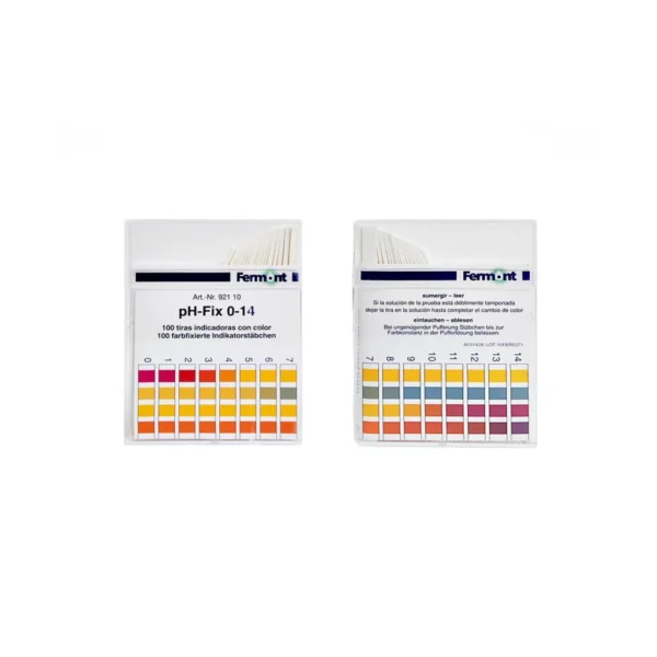 TIRAS PARA pH pHFix 0-14 100 TIRAS FERMONT