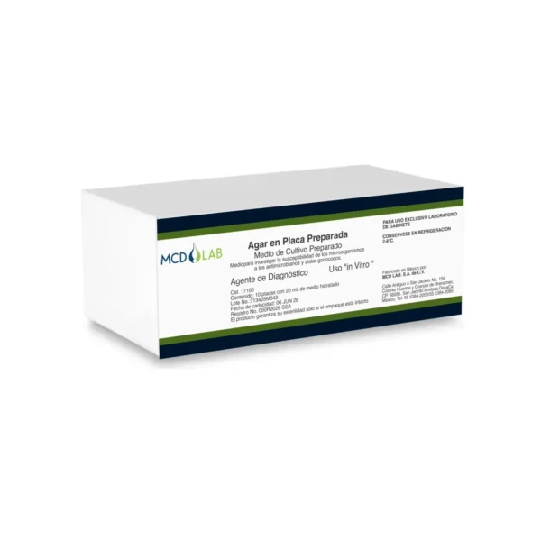 AGAR SAL Y MANITOL PLACAS MCD LAB